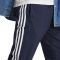  ADIDAS PERFORMANCE ESSENTIALS 3-STRIPES TAPERED OPEN HEM PANTS   (S)