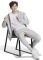  ADIDAS PERFORMANCE ESSENTIALS FLEECE 3-STRIPES TAPERED CUFF PANTS   (S)
