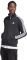  ADIDAS PERFORMANCE ESSENTIALS FLEECE 3-STRIPES 1/4-ZIP SWEATSHIRT  (M)