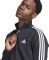  ADIDAS PERFORMANCE ESSENTIALS FLEECE 3-STRIPES 1/4-ZIP SWEATSHIRT  (M)