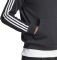  ADIDAS PERFORMANCE ESSENTIALS FLEECE 3-STRIPES 1/4-ZIP SWEATSHIRT  (M)