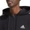  ADIDAS PERFORMANCE ESSENTIALS FRENCH TERRY 3-STRIPES FULL-ZIP HOODIE  (L)