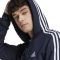  ADIDAS PERFORMANCE ESSENTIALS FRENCH TERRY 3-STRIPES FULL-ZIP HOODIE   (M)