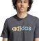  ADIDAS PERFORMANCE PRINTED LINEAR LOGO TEE  (S)