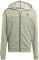  ADIDAS PERFORMANCE MELANGE FULL-ZIP HOODIE  (M)