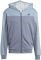  ADIDAS PERFORMANCE MELANGE FULL-ZIP HOODIE  (M)