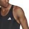ΦΑΝΕΛΑΚΙ ADIDAS PERFORMANCE OWN THE RUN SINGLET ΜΑΥΡΟ (S)