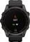  GARMIN FENIX 7S SAPPHIRE SOLAR TITANIUM CARBON GRAY DLC WITH BLACK