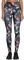  REEBOK IDENTITY TRAIN PRINTED LEGGINGS  (XS)