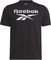  REEBOK IDENTITY BIG STACKED LOGO TEE  (M)