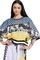 ΜΠΛΟΥΖΑ BODYTALK CREWNECK MESH SWEATER MINION...