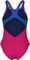  ARENA SPLASH POINT SWIMSUIT V BACK  (128 CM, 8-9 )