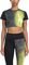 ΜΠΛΟΥΖΑΚΙ REEBOK LUX BOLD CROP TOP ΜΑΥΡΟ/ΛΑΪΜ (XS)