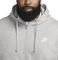 ΖΑΚΕΤΑ NIKE SPORTSWEAR CLUB FLEECE ΓΚΡΙ (XL) ΖΑΚΕΤΑ NIKE SPORTSWEAR CLUB FLEECE ΓΚΡΙ (XL)