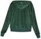  BODYTALK VELOUR FZ HOODIE  (S)