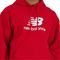 NEW BALANCE SPORT ESSENTIALS FRENCH TERRY LOGO HOODIE  (XL)