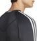  ADIDAS PERFORMANCE TECHFIT COMPRESSION TRAINING 3-STRIPES LONG SLEEVE TEE  (S)