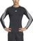  ADIDAS PERFORMANCE TECHFIT COMPRESSION TRAINING 3-STRIPES LONG SLEEVE TEE  (XXL)