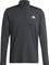 ΜΠΛΟΥΖΑ ADIDAS PERFORMANCE TRAIN ESSENTIALS CAMO 1/4-ZIP LONGSLEEVE ΜΑΥΡΗ (XXL)