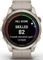  GARMIN FENIX 7S PRO SAPPHIRE SOLAR SOFT GOLD WITH LIMESTONE LEATHER