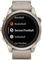  GARMIN FENIX 7S PRO SAPPHIRE SOLAR SOFT GOLD WITH LIMESTONE LEATHER