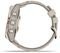  GARMIN FENIX 7S PRO SAPPHIRE SOLAR SOFT GOLD WITH LIMESTONE LEATHER