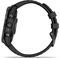  GARMIN FENIX 7 PRO SAPPHIRE SOLAR TITANIUM CARBON GRAY DLC WITH BLACK