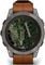  GARMIN FENIX 7 PRO SAPPHIRE SOLAR TITANIUM WITH CHESTNUT LEATHER