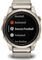  GARMIN EPIX PRO SAPPHIRE 42MM SOFT GOLD WITH CREAM HEATHERED NYLON
