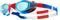  TYR VESI TIE DYE YOUTH GOGGLES /...