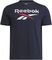  REEBOK IDENTITY BIG STACKED LOGO TEE ...
