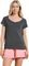  BODYTALK T-SHIRT V-NECK BUTTON DOWN B...