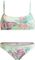  ROXY INTO THE SUN TWO-PIECE BIKINI SET  (S)