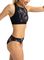  BIKINI ROXY ACTIVE MEDIUM COVERAGE BIKINI BOTTOMS  (S)
