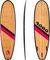 ������ SURF SCK EPX BAMBOO 7'2