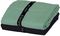   2  MICROFIBER ESPREE FAST DRY SOLID GREEN & BLACK (50 X 100 CM)
