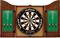     WIN.MAX CABIN DARTBOARD SET (KING)