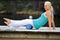 ΜΑΞΙΛΑΡΙ SISSEL MASSAGE ROLLER ΜΠΛΕ (45 CM) ΜΑΞΙΛΑΡΙ SISSEL MASSAGE ROLLER ΜΠΛΕ (45 CM)
