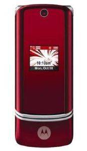 MOTOROLA KRZR K1 RED