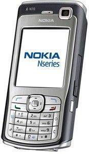 NOKIA N70 3G SMARTPHONE BLACK-SILVER