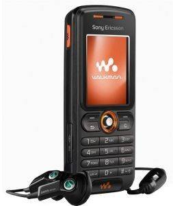 SONY ERICSSON W200I BLACK