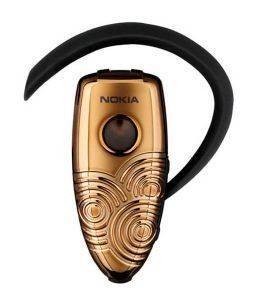 NOKIA BH-302 BLUETOOTH HEADSET CURLY BRONZE