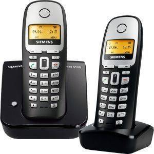 SIEMENS GIGASET A160 DUO BLACK SIEMENS GIGASET A160 DUO BLACK