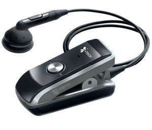 I.TECH CLIP VIBRATE BLUETOOTH HEADSET - SILVER