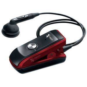 I.TECH CLIP VIBRATE BLUETOOTH HEADSET - RED