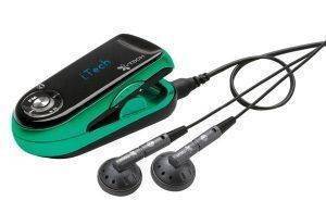 I.TECH CLIP D-RADIO BLUETOOTH HEADSET - GREEN