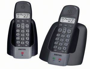 SWITEL 072DE DECT  ID CALLER DUO PACKING