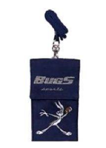J-STRAP FABRIC MOBILE BAG BUGS BUNNY SPORTS BLUE