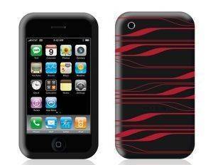 BELKIN SILICONE SLEEVE BLACK / INFRARED IPHONE 3G