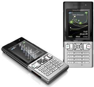 SONY ERICSSON T700 BLACK ON SILVER